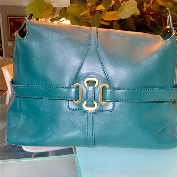 Jimmy Choo Tulita Shoulder Bag - hunter Green - Picture 8 of 8